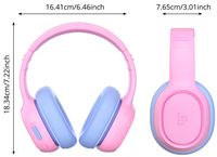 Tronsmart - KH03 Active Noise Cancelling Wireless Headphones w/ 74/85/93dB Safe Volume, LED Light... - Alternate Views
