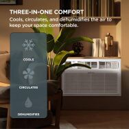 TCL - 700 Sq. Ft. 14,000 BTU Smart 230V Through-the-Wall Air Conditioner with Wi-Fi and Remote - ... - Alternate Views