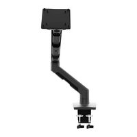 HUANUO - Single Gaming Monitor Desk Mount with Mechanical Spring Arm - Black - Alternate Views