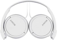 Sony - ZX Series Wired On-Ear Headphones - White - Alternate Views