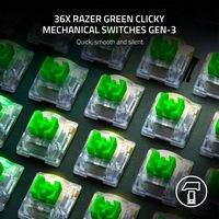 Razer - Mechanical Keyboard Switches (36x) - Clicky - Green - Alternate Views