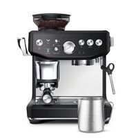Breville - the Barista Express Impress Espresso Machine - Black Truffle - Alternate Views