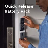Ring - Battery Doorbell Plus (newest model) Retinal 2K with wide-angle video, up to 6x Zoom, Nigh... - Alternate Views