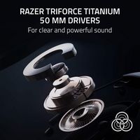 Razer - BlackShark V2 Pro Wireless Gaming Headset for PC, Playstation, and Nintendo Switch - Black - Alternate Views