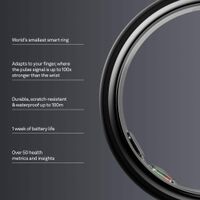 Oura - Ring 5 - Smart Ring - Size Before You Buy with OR5 Sizing Kit - Size 6 - Stealth - (2026) - Alternate Views