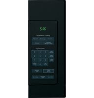 Hotpoint - 1.6 Cu. Ft. Over-the-Range Microwave with Convenience Cooking Controls - Black - Alternate Views