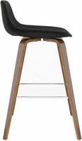 Simpli Home - Randolph Bentwood Counter Height Stools (Set of 2) - Black - Alternate Views