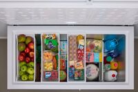 Whirlpool - 16 cu. ft. Convertible Freezer-to-Fridge Chest Freezer with 3 Storage Baskets - White - Alternate Views