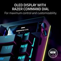 Razer - BlackWidow V4 Pro 75% Wireless Orange Switch Gaming Keyboard with Hot-Swappable Design - ... - Alternate Views