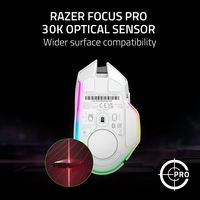 Basilisk V3 Pro Customizable Wireless Gaming Mouse with Razer HyperScroll Tilt Wheel - Wireless -... - Alternate Views