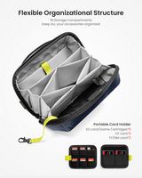 tomtoc - Navigator-T13 Electronic Organizer Accessory Storage Bag Tech Pouch for MacBook Charger,... - Alternate Views