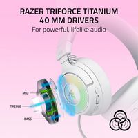 Razer - Kraken Kitty V3 Pro Wireless Over-the-Ear Gaming Headset for PC, Mac, PlayStation, Ninten... - Alternate Views