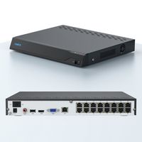 Reolink - 8MP 16-ch 8 Bullet PoE Cameras with Smart Detection & Soptlight NVR System - Black & White - Alternate Views