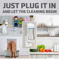 GermGuardian - Pluggable UV-C Air Sanitizer & Deodorizer - White/Silver - Alternate Views