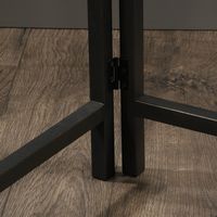 Sauder - North Avenue L-Desk - Smoked Oak - Alternate Views