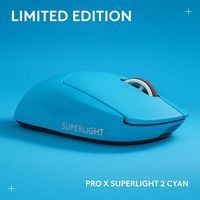 Logitech - G PRO X SUPERLIGHT 2 LIGHTSPEED Lightweight Wireless Optical HERO 2 Sensor 44 000 DPI ... - Alternate Views