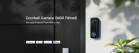Aqara - G400 Select 24V Hardwired 2K 1536 x 1536 Res Wi-Fi Video Doorbell, Head-to-Toe View, Surf... - Alternate Views