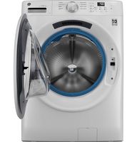 GE - 4.6 Cu. Ft. High-Efficiency Stackable Smart Front Load Washer with Microban Antimicrobial Te... - Alternate Views