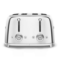 SMEG - TSF03 4-Slice Wide-Slot Toaster - Stainless Steel - Alternate Views