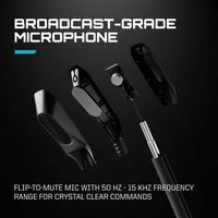 RIG - R5 SPEAR PRO HS Wired Over-The -Ear Gaming Headset for Playstation 4 & Playstation 5 - Black - Alternate Views