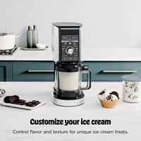 Ninja - CREAMi Deluxe 11-in-1 Ice Cream and Frozen Treat Maker - Silver - Alternate Views