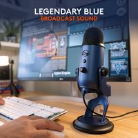 Blue Microphones - Blue Yeti Professional Multi-Pattern USB Condenser Microphone - Alternate Views