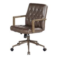 OSP Home Furnishings - Waltham Office Chair - Chocolate - Alternate Views