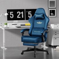 GTPlayer - GT829 Gaming Chair - Blue - Alternate Views