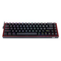 REDRAGON - K631-RGB 65% Wired Mechanical Red Switch Gaming Keyboard with RGB Backlighting - Black - Alternate Views