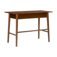 Linon Home Décor - Clayborn Desk With Drawer - Walnut - Alternate Views