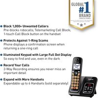 Panasonic - KX-TGD830M DECT 6.0 Expandable Cordless Phone System with Digital Answering System - ... - Alternate Views