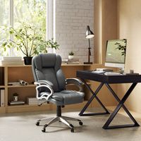 CorLiving - Executive Office Chair - Gray - Alternate Views