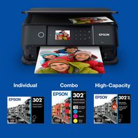 Epson - 302/302XL 5-Pack High-Yield and Standard Capacity Ink Cartridges - Photo Black/Cyan/Magen... - Alternate Views