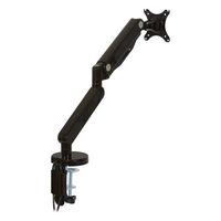 Office Star Products - Single Monitor Arm with USB - Black - Alternate Views