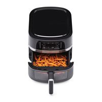 Cuisinart - 4.5 qt Basket Air Fryer - Black Stainless Steel - Alternate Views