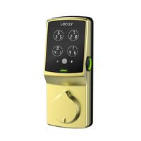 Lockly - Secure Pro Smart Lock Wi-Fi Replacement Deadbolt with 3D Biometric Fingerprint/Keypad/Vo... - Alternate Views