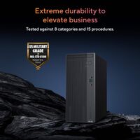 ASUS - PM700 Desktop - Copilot+ PC - AMD Ryzen AI 7 350 - 16GB Memory - 1TB SSD - Dark Gray - Alternate Views