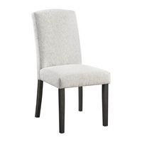 OSP Home Furnishings - Everly Dining Chair 2 Pack - Oyster Grey - Alternate Views