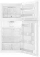 Whirlpool - 19.2 Cu. Ft. Top-Freezer Refrigerator - White - Alternate Views