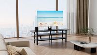 ErgoAV - Tabletop TV Stand + Swivel 46