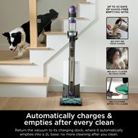 Shark - PowerDetect Clean & Empty Cordless Stick Vacuum & Auto-Empty System with Powerful Suction... - Alternate Views