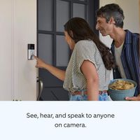 Ring - Battery Doorbell Smart Wifi Video Doorbell - Battery-Powered with Head-to-Toe Video, Live ... - Alternate Views