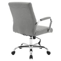 OSP Home Furnishings - Mid-Back Office Chair - Grey - Alternate Views