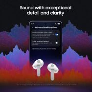 Samsung - Galaxy Buds4 Pro Wireless Earbud Headphones - White - Alternate Views