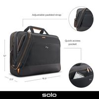 Solo New York - Focus Portfolio Briefcase for 17.3