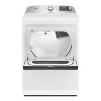 Maytag - 7.4 Cu Ft. Smart Electric Dryer with Pet Pro Option - White - Alternate Views