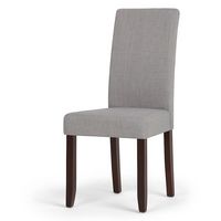 Simpli Home - Acadian Parson Polyester Fabric Dining Chairs (Set of 2) - Dove Gray - Alternate Views