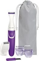 Philips - BikiniGenie Bikini Trimmer - White/Purple - Alternate Views