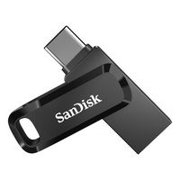 SanDisk - Ultra Dual Drive Go 1TB USB Type-A/USB Type-C Flash Drive - Black - Alternate Views