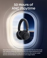 Anker - Soundcore Space 2 Wireless Bluetoth Noise Cancelling Over-the-Ear Headphones with 50H ANC... - Alternate Views